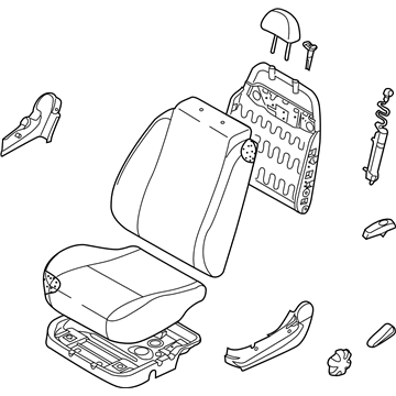 Chevy 96960066 Seat Assembly