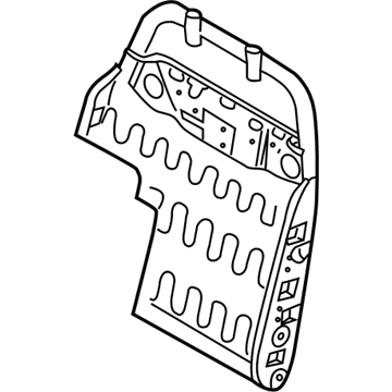 Chevy 96807613 Seat Back Frame