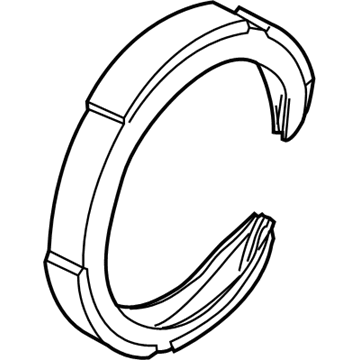 2006 Chevy Corvette Brake Shoe - 12455804