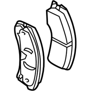 Chevy 19259589 Brake Pads