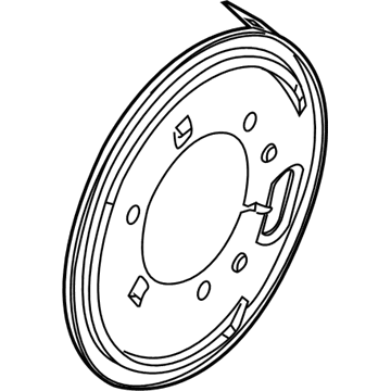 GM 12530694 Shield,Parking Brake Actuator Splash