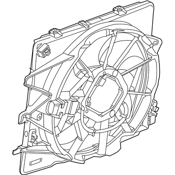 Cadillac 84790788 Fan Module