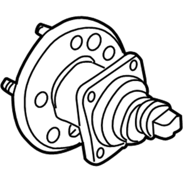 Chevy 12413029 Hub & Bearing