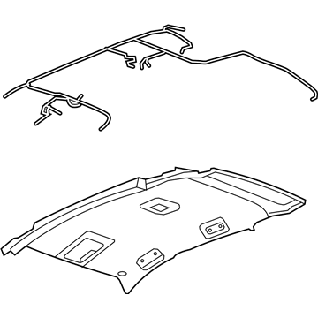 Saturn 19209662 Headliner