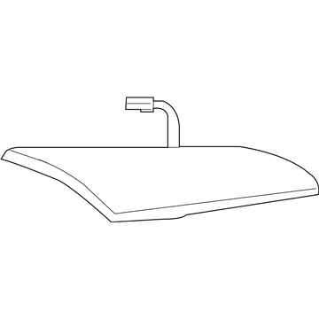 GM 22756313 Lamp,Rear Closure Auxiliary Signal