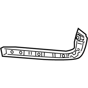 GM 25818203 Bracket, Rear Bumper Fascia