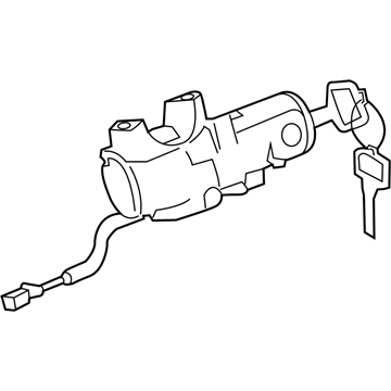 Chevy 19316072 Steering Lock