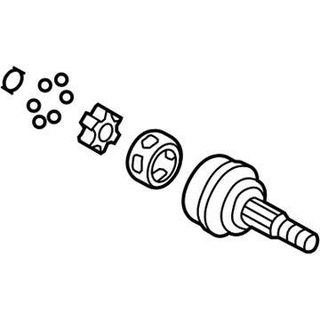 Saturn Outlook CV Joint - 15855621