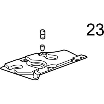 GM 20913192 Panel,Instrument Panel Insulator