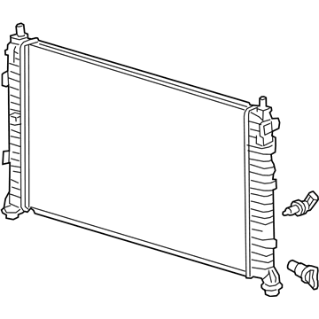 Chevy 86785338 Radiator