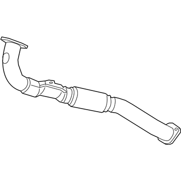 2018 Chevy Traverse Exhaust Pipe - 84029006