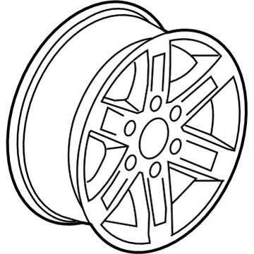 GMC 9595455 Wheel, Alloy