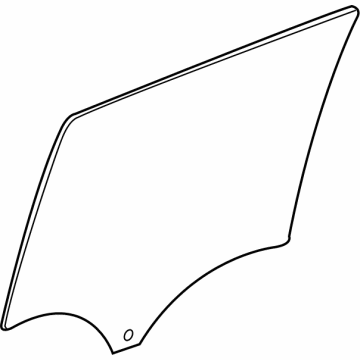 GMC 84560296 Door Glass