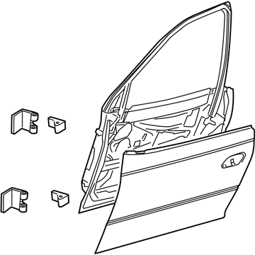 Pontiac 92122615 Door Shell