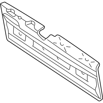 GM 15685127 Cover Assembly, End Gate Window Latch