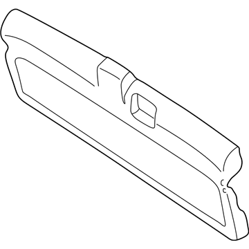 GM 15044155 Panel Assembly, End Gate Trim *Graphite