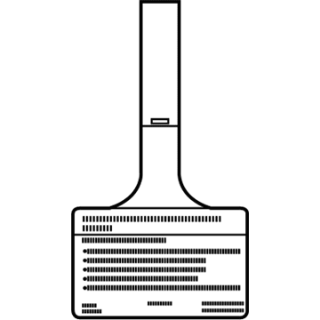 GMC 21996989 Air Bag Label