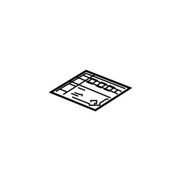 GM 84492906 Label, A/C Refrig & Fan Blade Wrng