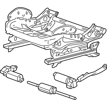 Cadillac 84272352 Cushion Frame