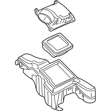 Pontiac 22712132 Air Cleaner Assembly