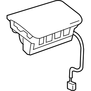 Chevy 15834966 Passenger Inflator Module