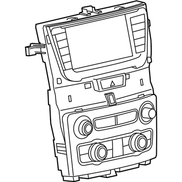 GM 92268061 Control,Amplitude Modulation/Frequency Modulation Stereo Radio