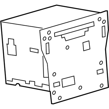 GM 92261049 Radio Assembly, Amplitude Modulation/Frequency Modulation Stereo