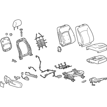 Chevy 23493942 Seat Assembly