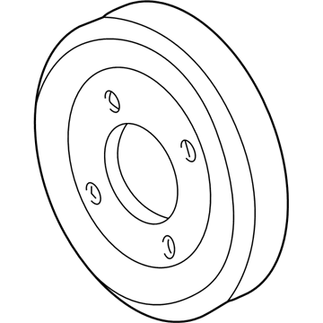 Pontiac 12618249 Pulley