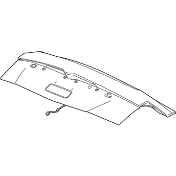 Cadillac 84072290 Trunk Lid