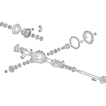 Chevy 84686547 Axle Assembly