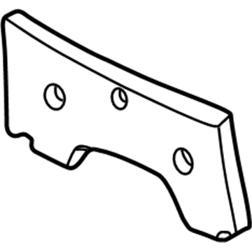 Pontiac 22594635 License Bracket