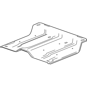 GMC 23463507 Center Floor Pan