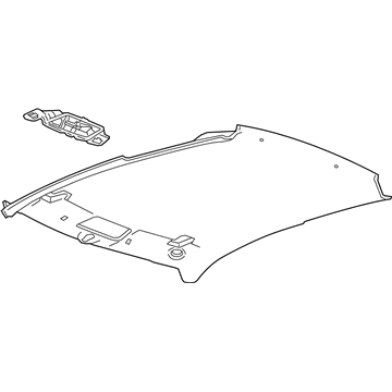 GM 84761784 Panel Assembly, Hdlng Tr *Black