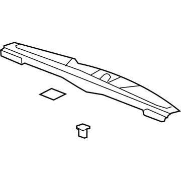 GM 20918638 Plate Assembly, Lift Gate Sill Trim *Titanium