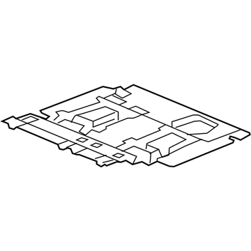 GM 23412844 Carpet Assembly, Floor Panel *Titanium