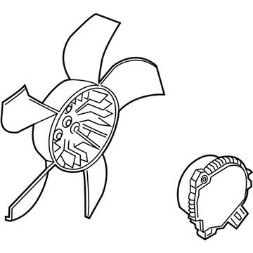 GMC 85565556 Fan & Motor