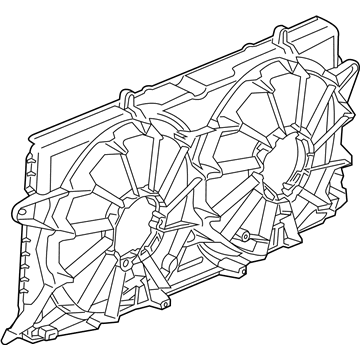 GMC 23123635 Fan Shroud