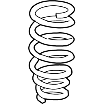 Cadillac 25807542 Coil Spring