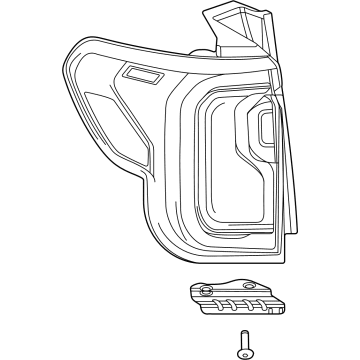 GMC 84709438 Tail Lamp