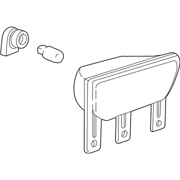 Cadillac 25666735 Cornering Lamp