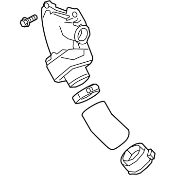 Cadillac 12672516 Air Inlet Tube