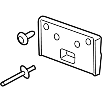 GM 95939549 Bracket Assembly, Front License Plate