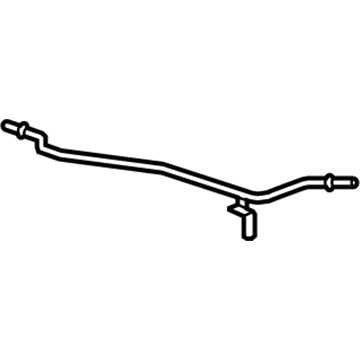 GM 20860981 Coolant Recovery Reservoir Pipe