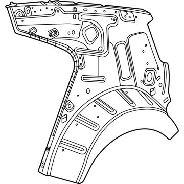 Cadillac 84799315 Inner Panel