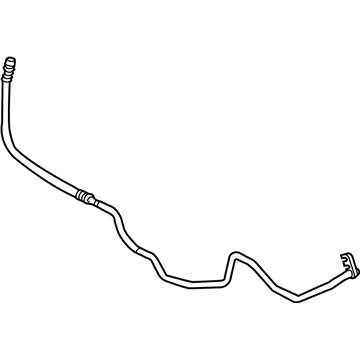 2009 Cadillac SRX Automatic Transmission Oil Cooler Line - 19331388