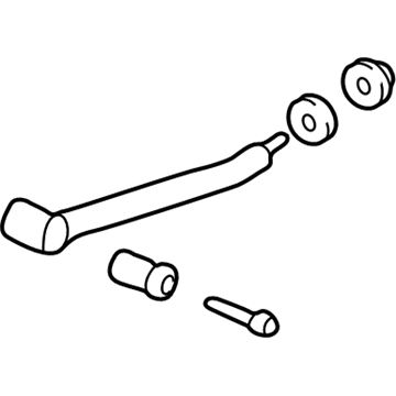 GM 22639909 Rear Suspension Trailing Arm Assembly