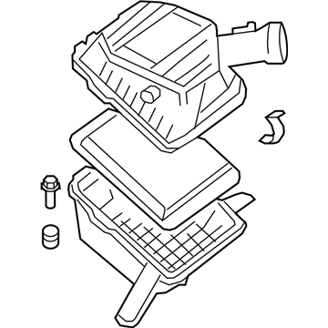 Chevy 22756988 Air Cleaner Assembly