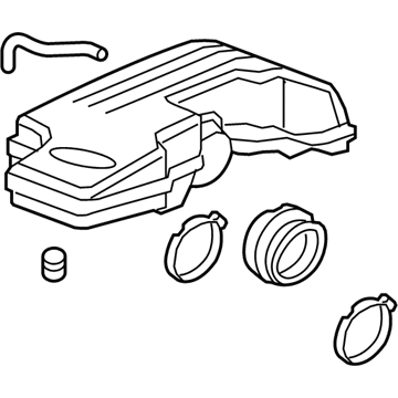 Chevy 15893239 Resonator