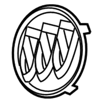 Buick 22867563 Emblem